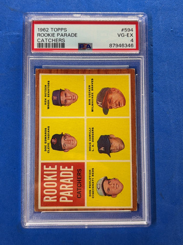 1962 topps 594 bob uecker - 1962,